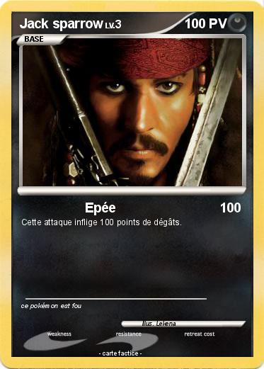 Pokemon Jack sparrow