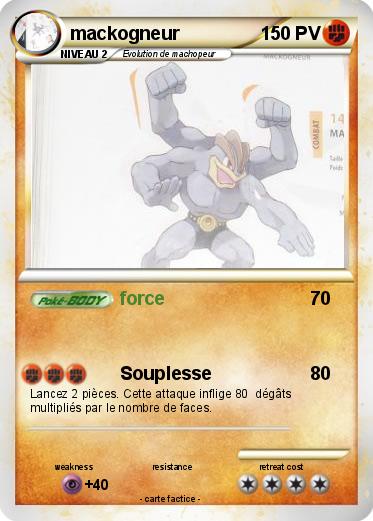 Pokemon mackogneur