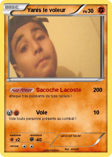 Pokemon Yanis le voleur
