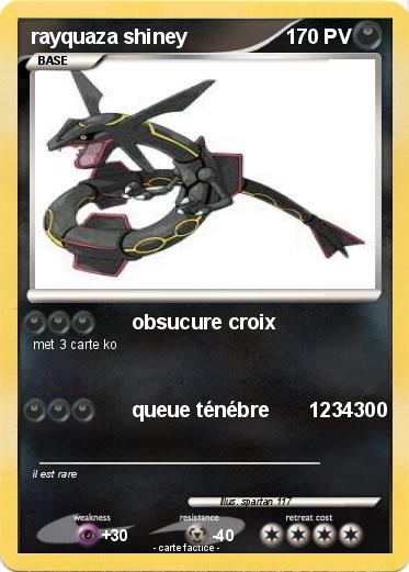Pokemon rayquaza shiney