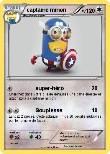 Pokemon captaine minon