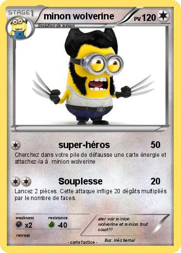 Pokemon minon wolverine