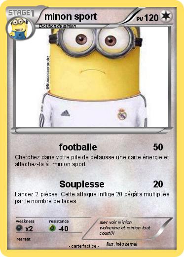 Pokemon minon sport
