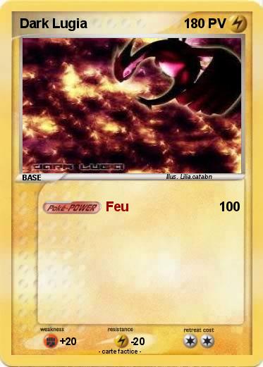 Pokemon Dark Lugia