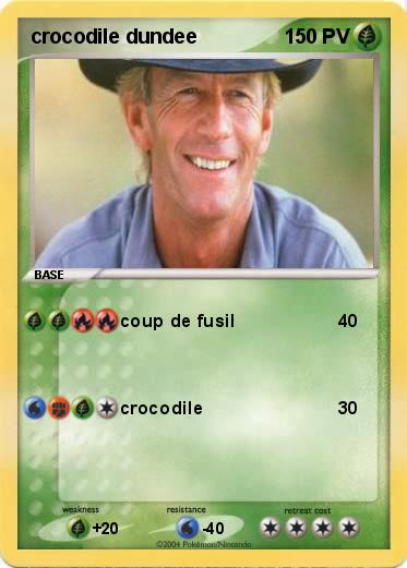 Pokemon crocodile dundee