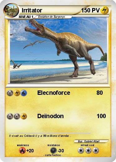 Pokemon Irritator