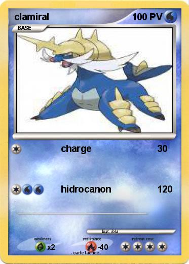 Pokemon clamiral
