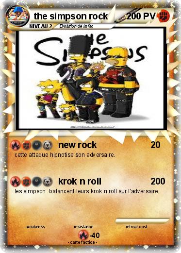 Pokemon the simpson rock