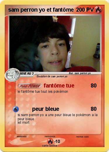 Pokemon sam perron yo et fantôme