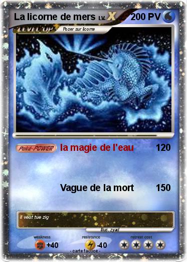 Pokemon La licorne de mers