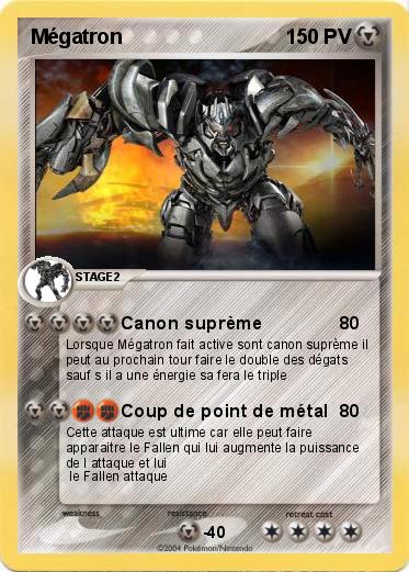 Pokemon Mégatron
