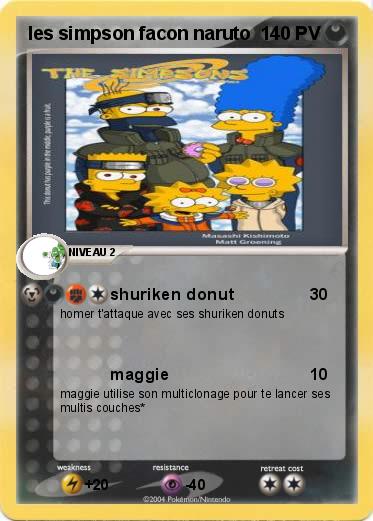Pokemon les simpson facon naruto