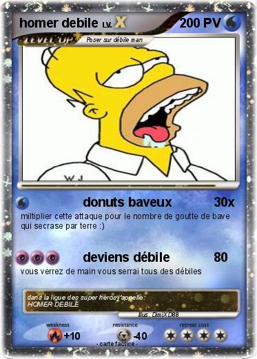 Pokemon homer debile