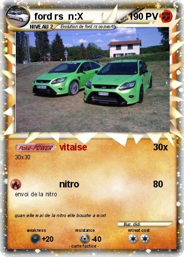 Pokemon ford rs  n:X