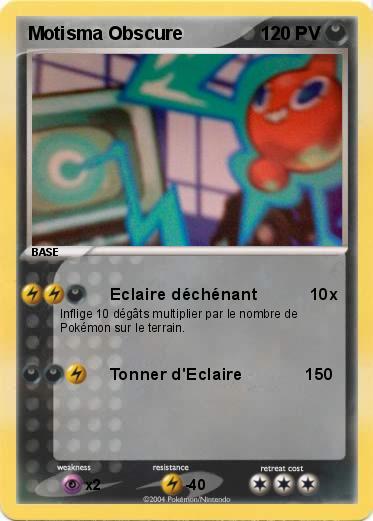 Pokemon Motisma Obscure