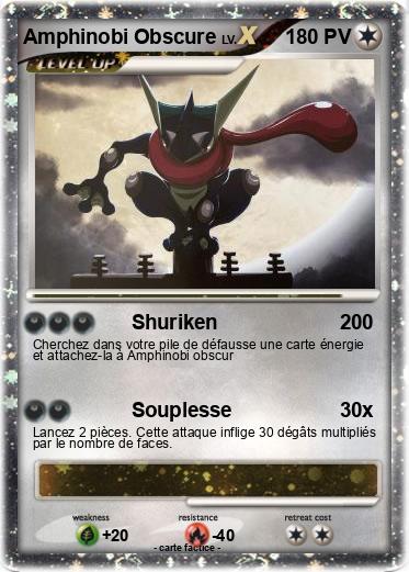 Pokemon Amphinobi Obscure