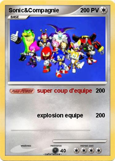 Pokemon Sonic&Compagnie