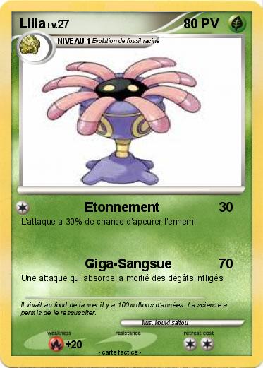 Pokemon Lilia