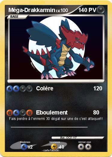 Pokemon Méga-Drakkarmin