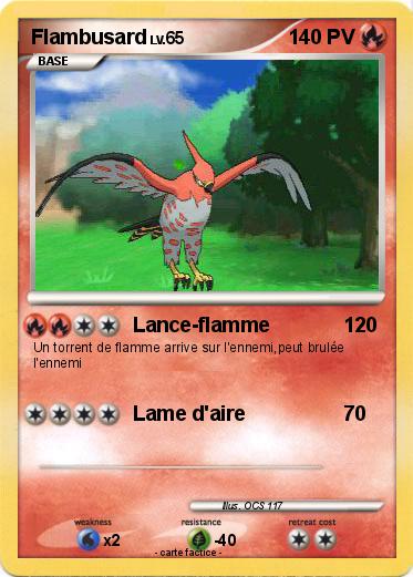Pokemon Flambusard