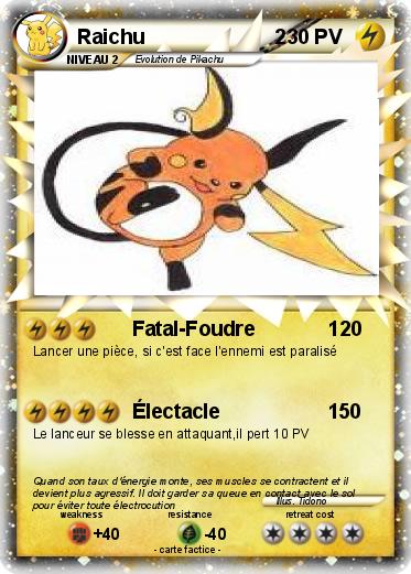 Pokemon Raichu                       2