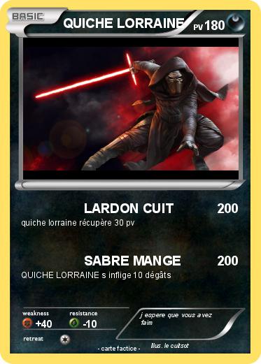 Pokemon QUICHE LORRAINE