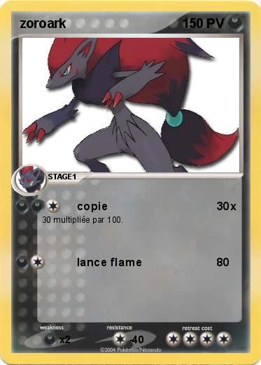Pokemon zoroark