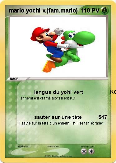 Pokemon mario yochi v.(fam.mario)