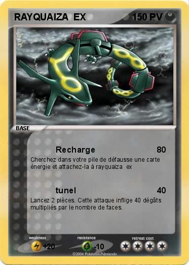 Pokemon RAYQUAIZA  EX  