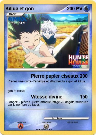 Pokemon Killua et gon
