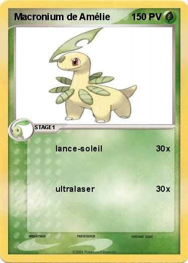 Pokemon Macronium de Amélie