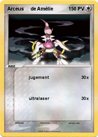 Pokemon Arceus     de Amélie