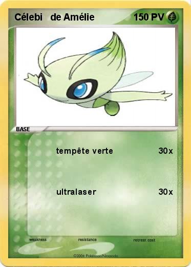 Pokemon Célebi   de Amélie