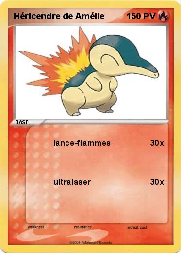 Pokemon Héricendre de Amélie