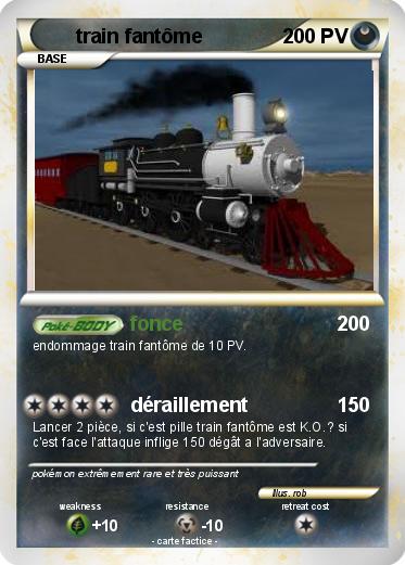 Pokemon train fantôme