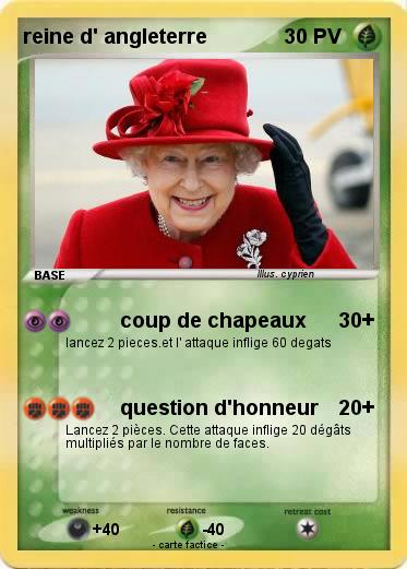 Pokemon reine d' angleterre