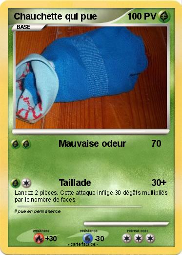 Pokemon Chauchette qui pue
