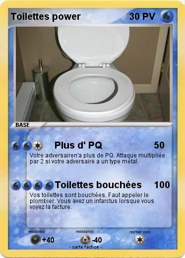 Pokemon Toilettes power