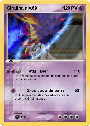 Pokemon Giratina niv.69