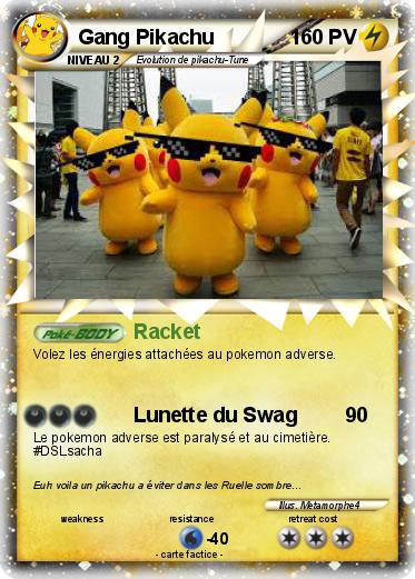 Pokemon Gang Pikachu
