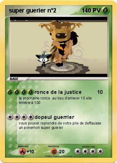 Pokemon super guerier n°2