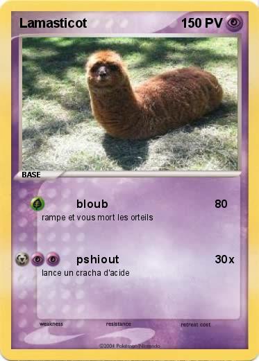 Pokemon Lamasticot