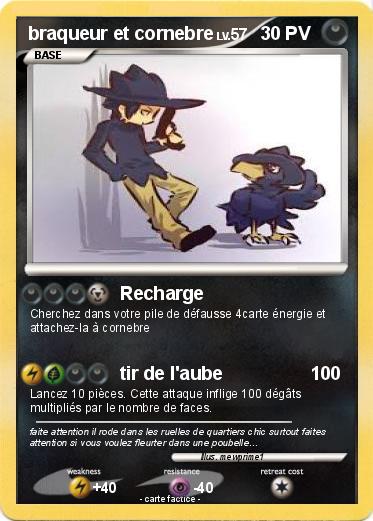 Pokemon braqueur et cornebre
