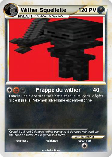 Pokemon Wither Squellette