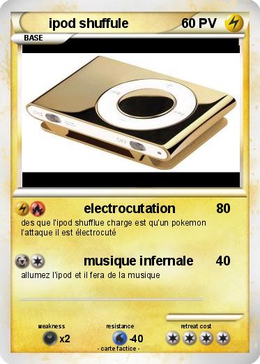 Pokemon ipod shuffule