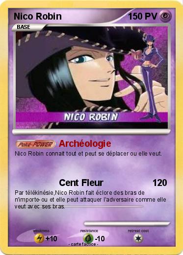 Pokemon Nico Robin