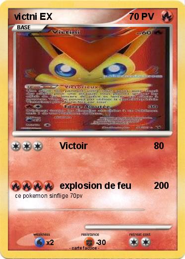 Pokemon victni EX