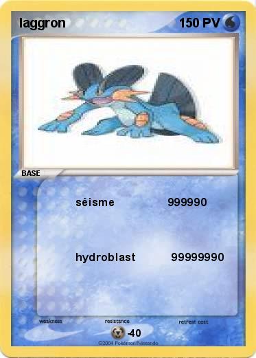 Pokemon laggron 