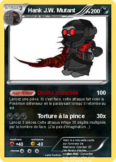 Pokemon Hank J.W. Mutant