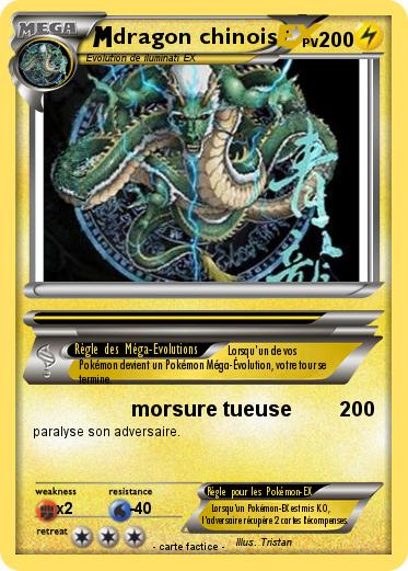 Pokemon dragon chinois